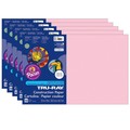 Pacon Tru-Ray® Construction Paper, Pink, 12" x 18", PK250 P103044
